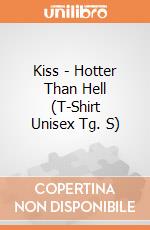Kiss - Hotter Than Hell (T-Shirt Unisex Tg. S) gioco di PHM