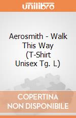 Aerosmith - Walk This Way (T-Shirt Unisex Tg. L) gioco di PHM