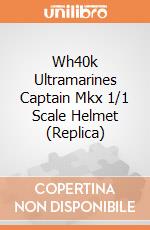 Wh40k Ultramarines Captain Mkx 1/1 Scale Helmet (Replica) giochi