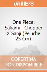 One Piece: Sakami - Chopper X Sanji (Peluche 25 Cm) gioco di PLH