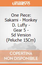 One Piece: Sakami - Monkey D. Luffy - Gear 5 - Sd Version (Peluche 15Cm) gioco di PLH
