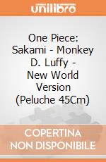 One Piece: Sakami - Monkey D. Luffy - New World Version (Peluche 45Cm) gioco di PLH