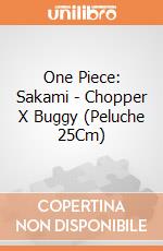 One Piece: Sakami - Chopper X Buggy (Peluche 25Cm) gioco di PLH