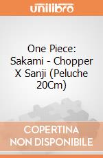 One Piece: Sakami - Chopper X Sanji (Peluche 20Cm) gioco di PLH