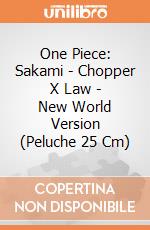 One Piece: Sakami - Chopper X Law - New World Version (Peluche 25 Cm) gioco di PLH