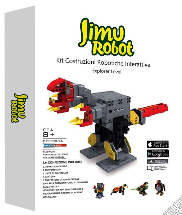 Jimu Robot Explorer gioco di GAF