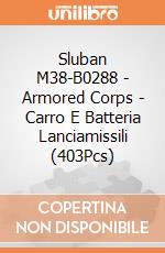 Sluban M38-B0288 - Armored Corps - Carro E Batteria Lanciamissili (403Pcs) gioco di Sluban