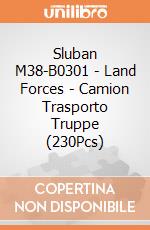 Sluban M38-B0301 - Land Forces - Camion Trasporto Truppe (230Pcs) gioco di Sluban