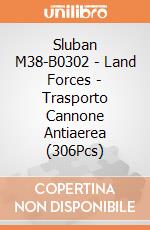 Sluban M38-B0302 - Land Forces - Trasporto Cannone Antiaerea (306Pcs) gioco di Sluban