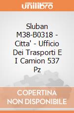 Sluban M38-B0318 - Citta' - Ufficio Dei Trasporti E I Camion 537 Pz gioco di Sluban