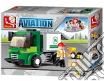 Sluban: Aviazione - Camion Trasporto Aeroportuale 121 Pz giochi