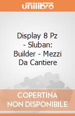 Display 8 Pz - Sluban: Builder - Mezzi Da Cantiere gioco di Sluban