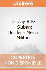 Display 8 Pz - Sluban: Builder - Mezzi Militari gioco di Sluban