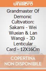 Grandmaster Of Demonic Cultivation: Sakami - Wei Wuxian & Lan Wangji - 3D Lenticular Card - 12X16Cm giochi