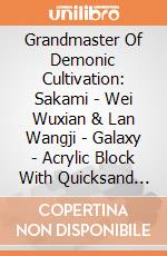 Grandmaster Of Demonic Cultivation: Sakami - Wei Wuxian & Lan Wangji - Galaxy - Acrylic Block With Quicksand Effect - 17X9,5Cm giochi