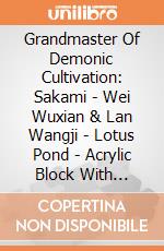 Grandmaster Of Demonic Cultivation: Sakami - Wei Wuxian & Lan Wangji - Lotus Pond - Acrylic Block With Quicksand Effect - 17X9,5Cm giochi