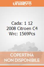Cada: 1 12 2008 Citroen C4 Wrc: 1569Pcs giochi