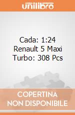 Cada: 1:24 Renault 5 Maxi Turbo: 308 Pcs giochi