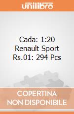 Cada: 1:20 Renault Sport Rs.01: 294 Pcs giochi