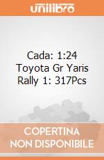 Cada: 1:24 Toyota Gr Yaris Rally 1: 317Pcs giochi