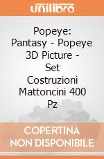 Popeye: Pantasy - Popeye 3D Picture - Set Costruzioni Mattoncini 400 Pz giochi
