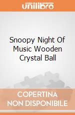 Snoopy Night Of Music Wooden Crystal Ball giochi