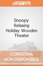 Snoopy Relaxing Holiday Wooden Theater giochi