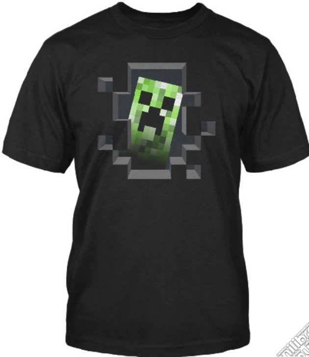 Minecraft - Creeper Inside (T-Shirt Uomo L) gioco di TimeCity