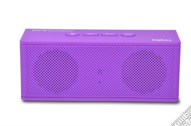 Pure Acoustics Hipbox Mini PUR: HipBox Mini Wireless Bluetooth Portable Speaker, AUX, FM Radio gioco di Pure Acoustics