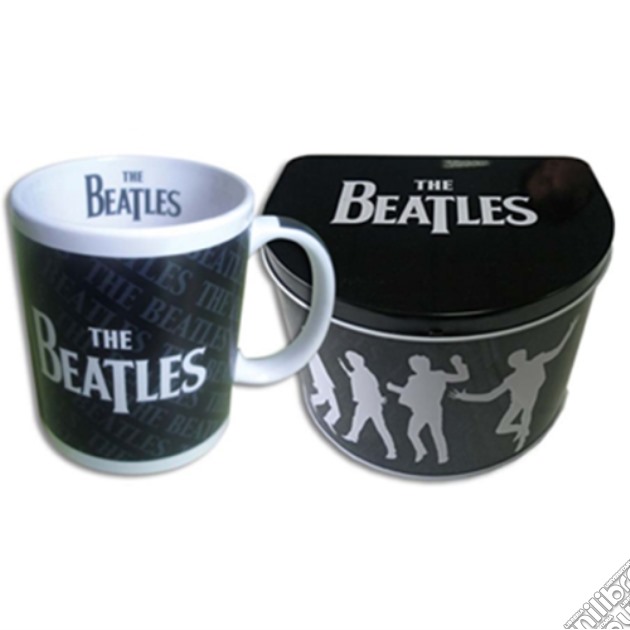 Beatles Gift Set: Drop T Logo (tazza) gioco di Rock Off