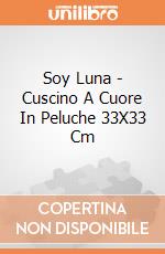 Soy Luna - Cuscino A Cuore In Peluche 33X33 Cm gioco di Joy Toy