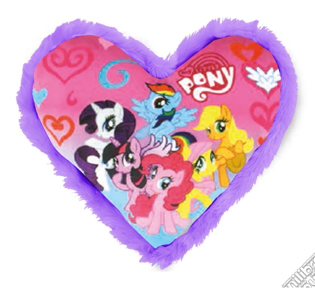 My Little Pony - Cuscino A Cuore In Peluche 33X33 Cm gioco di Joy Toy