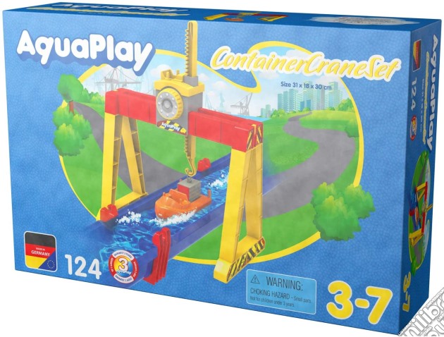 Aquaplay Containercrane Set gioco