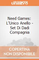 Need Games: L'Unico Anello - Set Di Dadi Compagnia giochi