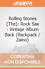Rolling Stones (The): Rock Sax - Vintage Album Back (Backpack / Zaino) gioco di PHM