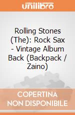 Rolling Stones (The): Rock Sax - Vintage Album Back (Backpack / Zaino) giochi