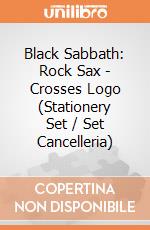 Black Sabbath: Rock Sax - Crosses Logo (Stationery Set / Set Cancelleria) gioco di Terminal Video