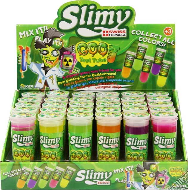 Display 30 Pz - Slimy - Provette gioco di Mac2