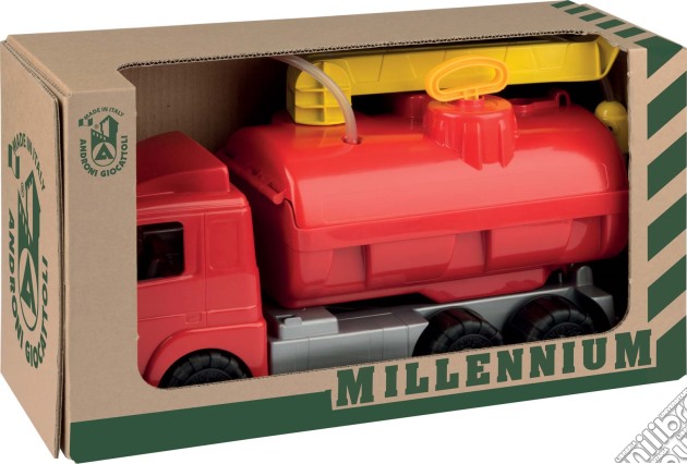 Androni: Estivo - Camion Pompieri Millenium Con Pompa Funzionante (Made In Italy) gioco di Androni