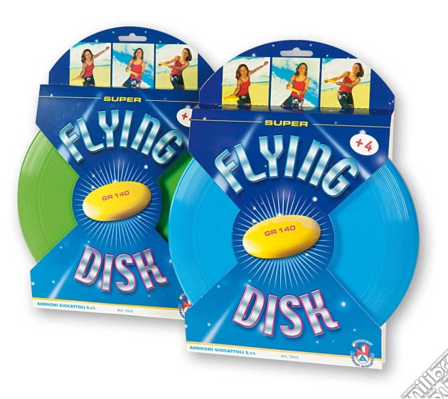 Frisbee Flying Disk 140 Gr 25 Cm (un articolo senza possibilità di scelta) gioco di Androni