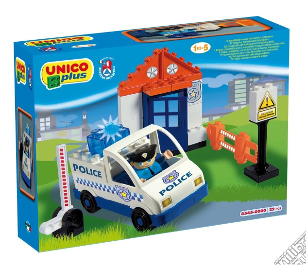 Unico Plus - Costruzioni - Auto Della Polizia gioco di Unico Plus