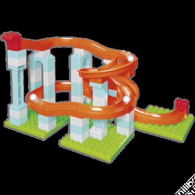 Androni: Unico Plus - Costruzioni 2-5 Anni - Roller Coaster Medium Set (Made In Italy) gioco
