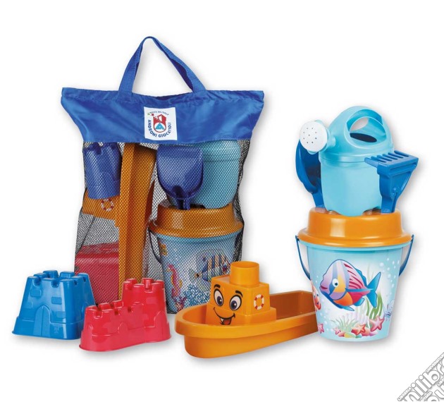 Set Mare In Borsa Rete - Crazy Fish gioco di Androni