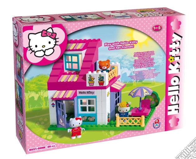 Unico Plus - Costruzioni - Hello Kitty - Piccola Casa gioco di Unico Plus
