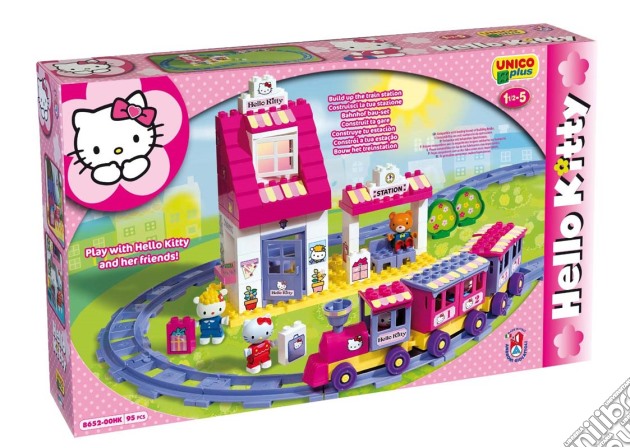 Unico Plus - Costruzioni - Hello Kitty - Il Treno gioco di Unico Plus