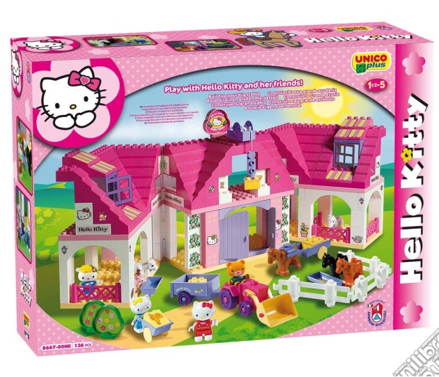 Unico Plus - Costruzioni - Hello Kitty - Scuderia Grande gioco