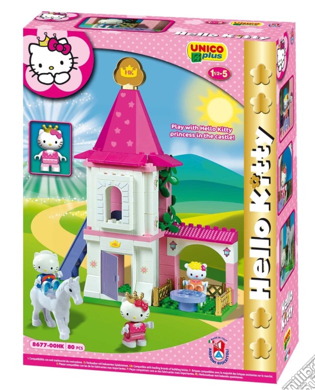 Unico Plus - Costruzioni - Hello Kitty - Castello Piccolo gioco
