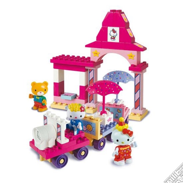 Unico Plus - Costruzioni - Hello Kitty - Luna Park - Trenino gioco