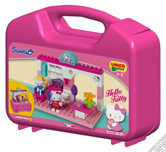 Unico Plus - Costruzioni - Hello Kitty - Valigetta Fashion Shop gioco