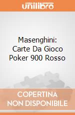 Masenghini: Carte Da Gioco Poker 900 Rosso gioco di Dal Negro